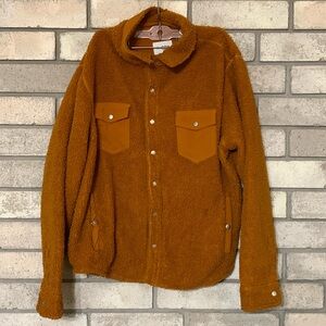 Goodfellow & Co Men's Brown Sherpa Sweater
